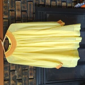 Vintage Youth Guild yellow dress